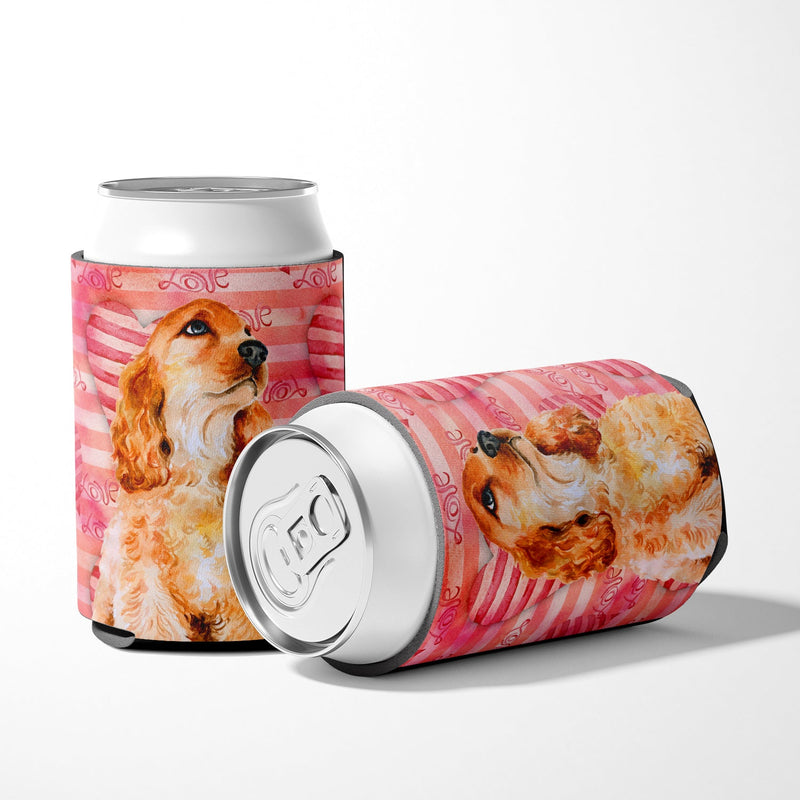 Cocker Spaniel Love Can or Bottle Hugger BB9793CC