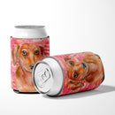 Red Dachshund Love Can or Bottle Hugger BB9794CC