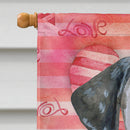 Dalmatian Puppy Love Flag Canvas House Size BB9795CHF