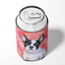 French Bulldog Black White Love Can or Bottle Hugger BB9797CC