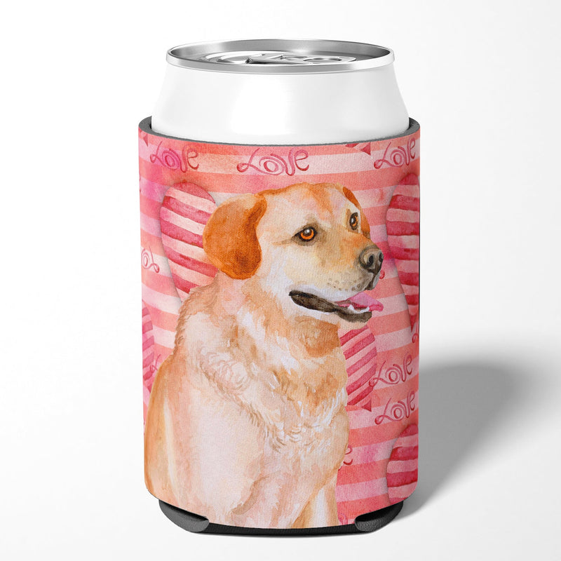 Labrador Retriever Love Can or Bottle Hugger BB9801CC