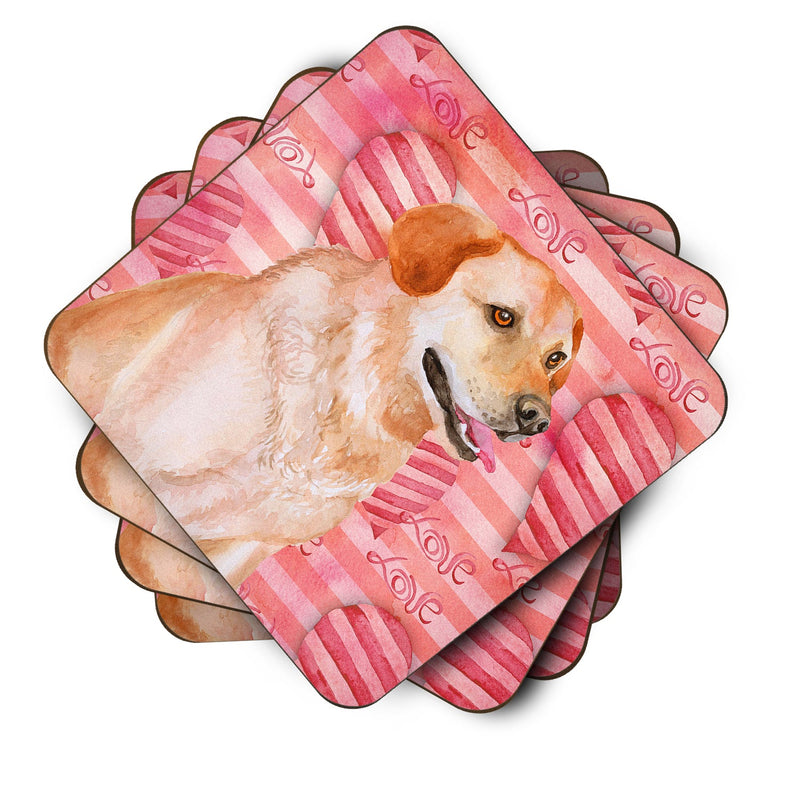 Labrador Retriever Love Foam Coaster  BB9801FC
