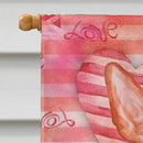 Pharaoh Hound Love Flag Canvas House Size BB9802CHF