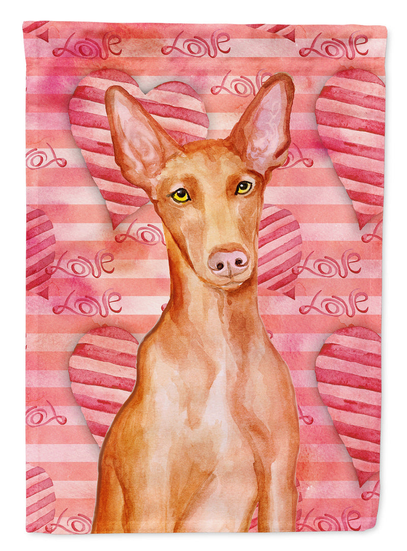 Pharaoh Hound Love Flag Canvas House Size BB9802CHF