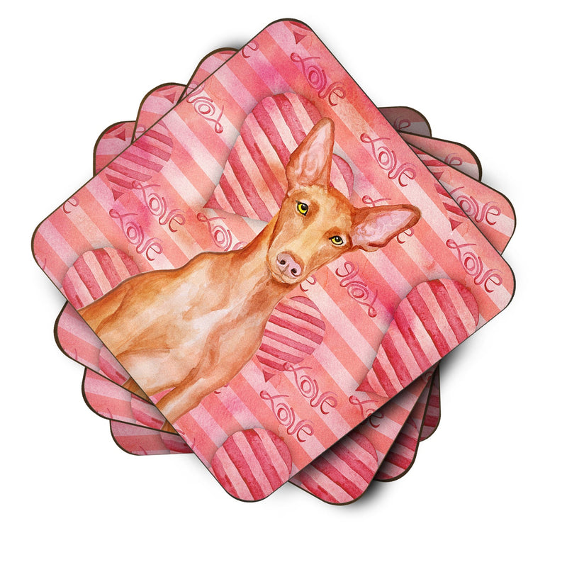 Pharaoh Hound Love Foam Coaster  BB9802FC