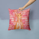 Pharaoh Hound Love Throw Pillow - 14x14 Decorative Pillow – Art for Your Home & Patio BB9802PW1414