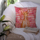 Pharaoh Hound Love Throw Pillow - 14x14 Decorative Pillow – Art for Your Home & Patio BB9802PW1414