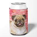 Fawn Pug Love Can or Bottle Hugger BB9805CC