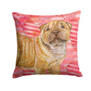 Shar Pei Puppy Love Throw Pillow - 14x14 Decorative Pillow – Art for Your Home & Patio BB9806PW1414