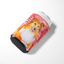 Sheltie Love Can or Bottle Hugger BB9807CC