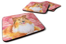 Sheltie Love Foam Coaster  BB9807FC