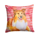 Sheltie Love Throw Pillow - 14x14 Decorative Pillow – Art for Your Home & Patio BB9807PW1414
