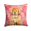 Tibetan Mastiff Love Throw Pillow - 14x14 Decorative Pillow – Art for Your Home & Patio BB9808PW1414