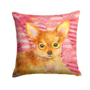 Toy Terrier Love Throw Pillow - 14x14 Decorative Pillow – Art for Your Home & Patio BB9809PW1414