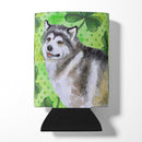 Alaskan Malamute St Patrick's Can or Bottle Hugger BB9812CC