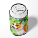 American Staffordshire St Patrick's Can or Bottle Hugger BB9818CC