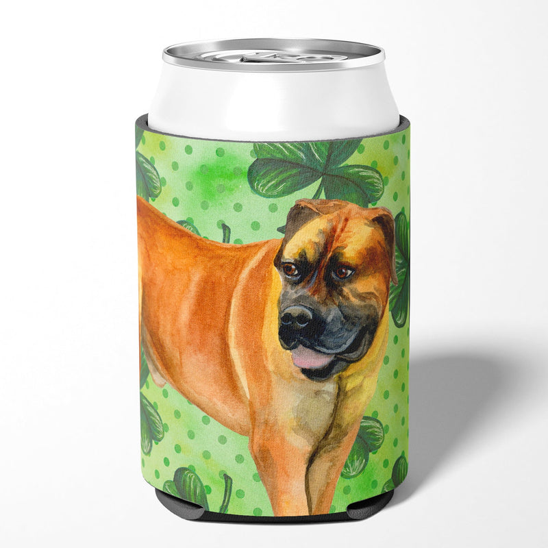 Boerboel Mastiff St Patrick's Can or Bottle Hugger BB9820CC