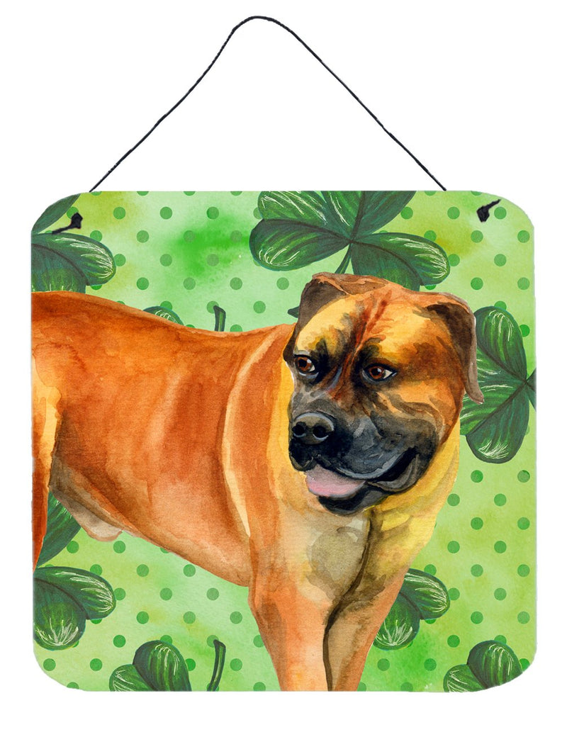 Boerboel Mastiff St Patrick's Wall or Door Hanging Prints BB9820DS66