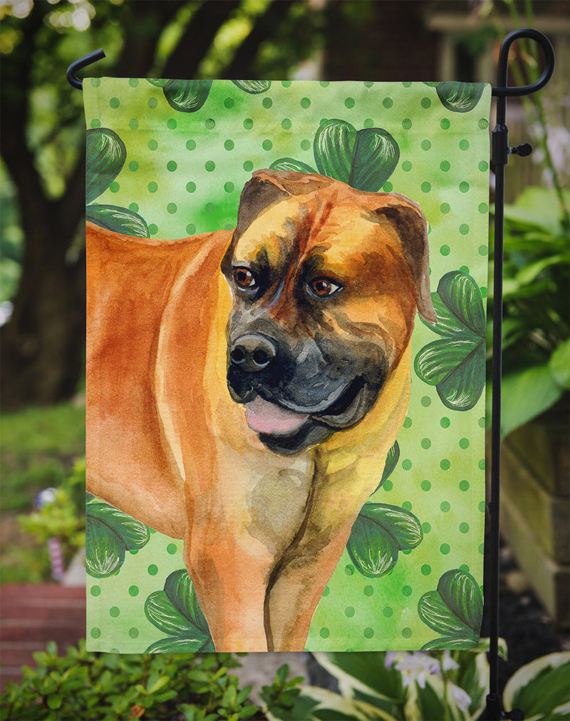 Boerboel Mastiff St Patrick's Garden Flag - Outdoor Decorative Yard Flag BB9820GF