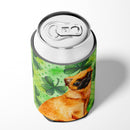 Small Brabant Griffon St Patrick's Can or Bottle Hugger Cooler Sleeve for Standard 12 oz Cans, Insulated Foam Beer & Soda Can Hugger Reusable