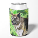 American Akita St Patrick's Can or Bottle Hugger BB9843CC