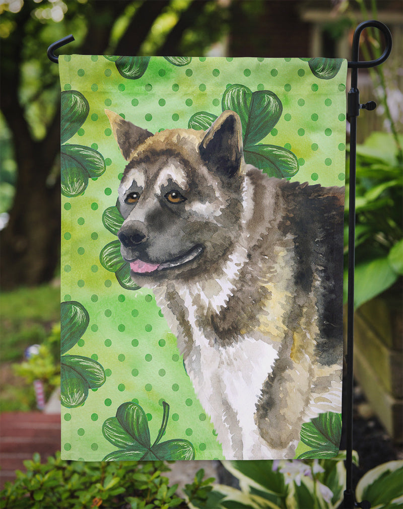 American Akita St Patrick's Flag Garden Size BB9843GF