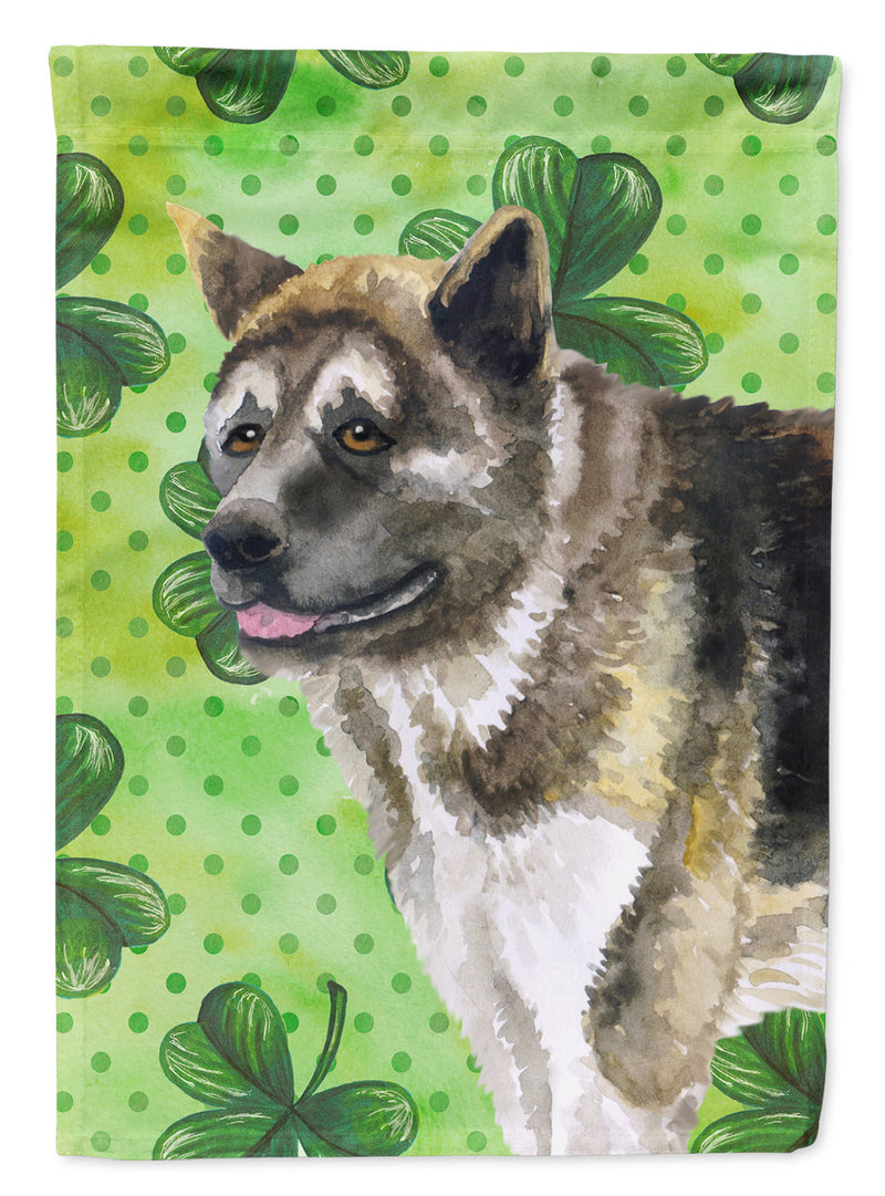 American Akita St Patrick's Flag Garden Size BB9843GF