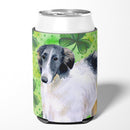 Borzoi St Patrick's Can or Bottle Hugger BB9846CC