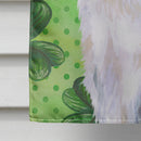 Borzoi St Patrick's Flag Canvas House Size BB9846CHF