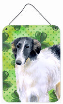 Borzoi St Patrick's Wall or Door Hanging Prints BB9846DS1216