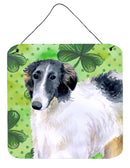 Borzoi St Patrick's Wall or Door Hanging Prints BB9846DS66