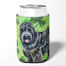 Black Russian Terrier St Patrick's Can or Bottle Hugger BB9851CC