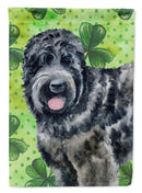 Black Russian Terrier St Patrick's Garden Flag - Outdoor Decorative Yard Flag BB9851GF
