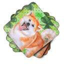 Akita St Patrick's Foam Coaster  BB9877FC