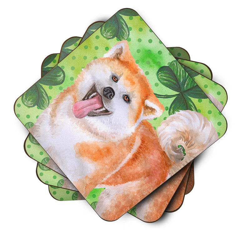Akita St Patrick's Foam Coaster  BB9877FC
