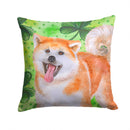 Akita St Patrick's Throw Pillow - 14x14 Decorative Pillow – Art for Your Home & Patio BB9877PW1414