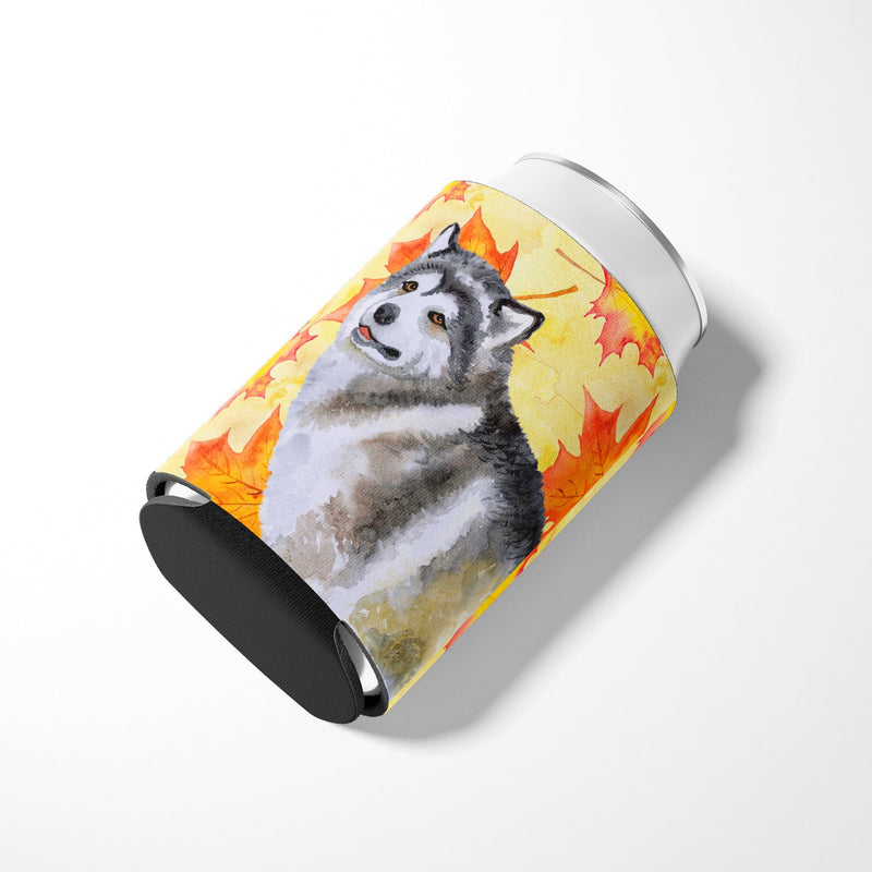 Alaskan Malamute Fall Can or Bottle Hugger BB9899CC