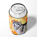 Alaskan Malamute Fall Can or Bottle Hugger BB9899CC
