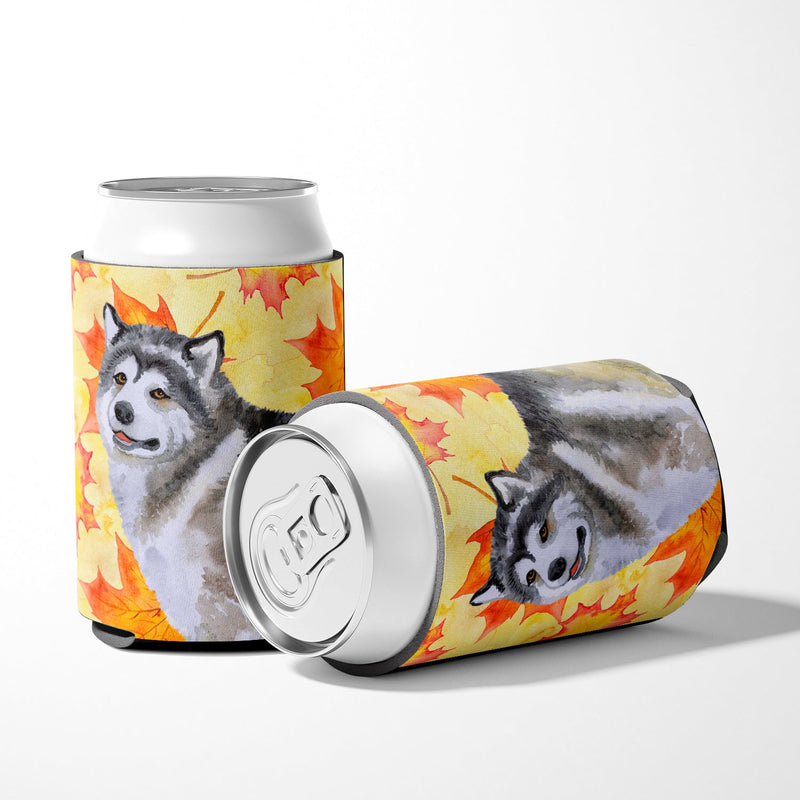 Alaskan Malamute Fall Can or Bottle Hugger BB9899CC