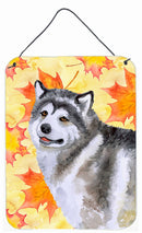 Alaskan Malamute Fall Wall or Door Hanging Prints BB9899DS1216