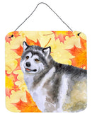Alaskan Malamute Fall Wall or Door Hanging Prints BB9899DS66