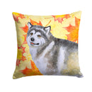 Alaskan Malamute Fall Throw Pillow - 14x14 Decorative Pillow – Art for Your Home & Patio BB9899PW1414
