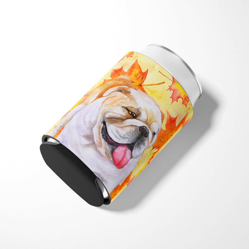 English Bulldog Fall Can or Bottle Hugger BB9900CC