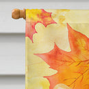Pembroke Corgi Fall House Flag 28x40 Porch Sleeve Pole Decorative Outside Yard Banner Artwork Wall Hanging, Polyester