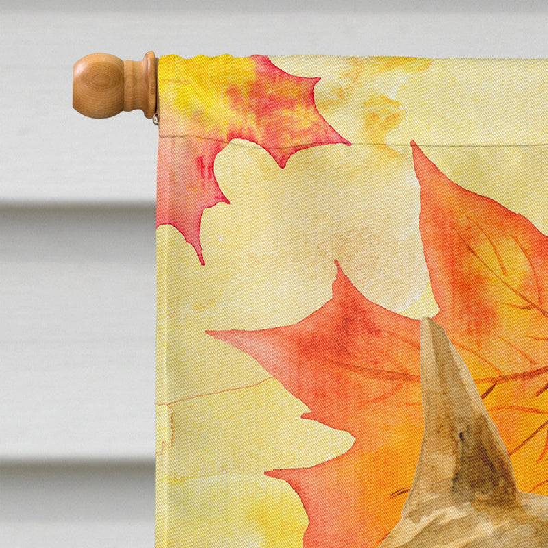 American Staffordshire Fall Flag Canvas House Size BB9905CHF