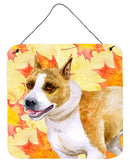 American Staffordshire Fall Wall or Door Hanging Prints BB9905DS66
