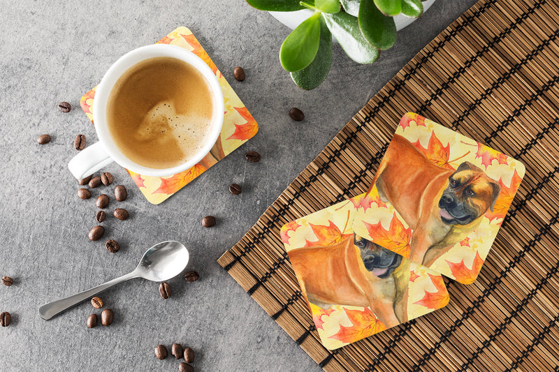 Boerboel Mastiff Fall Foam Coaster  BB9907FC