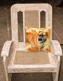 Boerboel Mastiff Fall Fabric Decorative Pillow BB9907PW1818