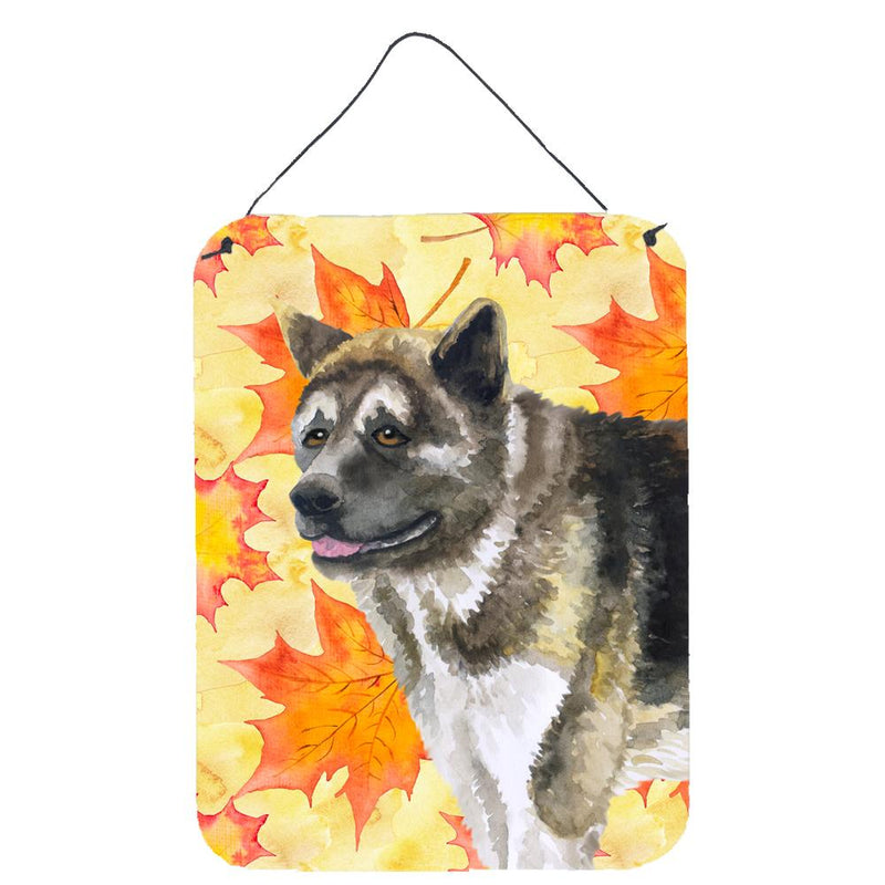 American Akita Fall Wall or Door Hanging Prints BB9930DS1216