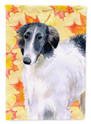 Borzoi Fall Garden Flag - Outdoor Decorative Yard Flag BB9933GF